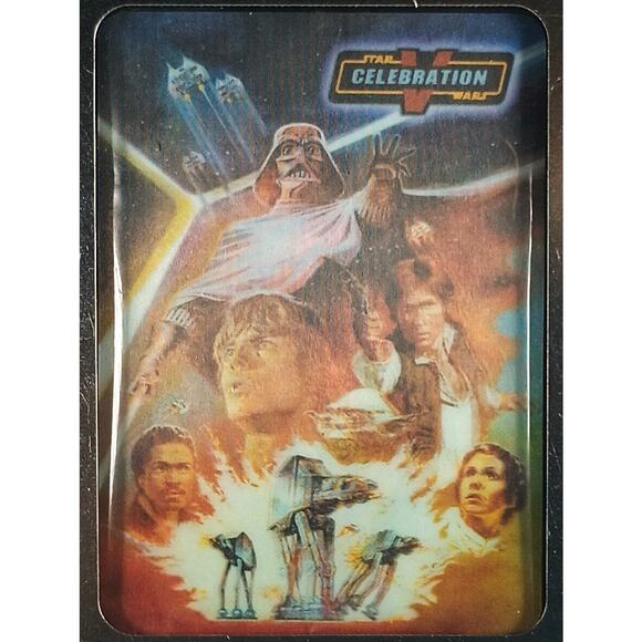 Cartamundi Ltd. Ed. STAR WARS V CELEBRATION Lenticular 3D Card Deck, See Pics! - Picture 2 of 4